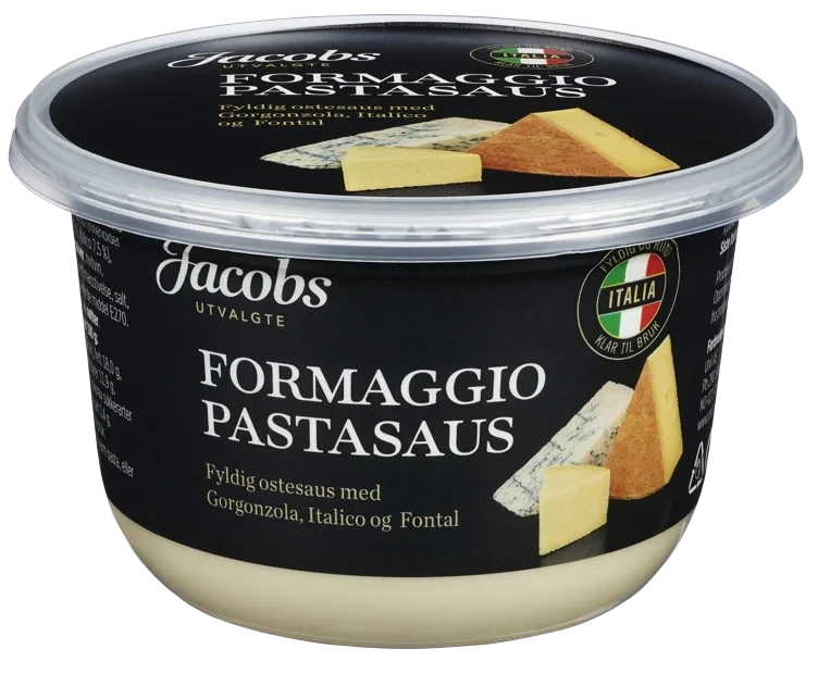 Pastasaus Formaggio 200g Jacobs Utvalgte