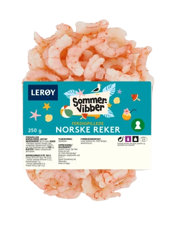 Reker Norske Ferdigpillede 250g Sommervibber