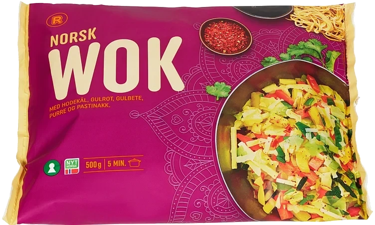 Wokblanding norsk  500g