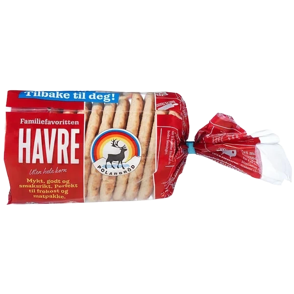 Havre 12pk 450g Polarbrød