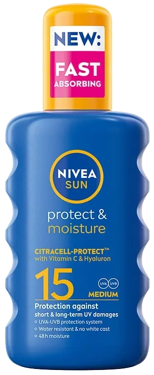 Nivea sun spray spf15   200ml