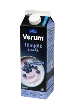 Filmjölk 3.6% Blåbär laktosfri