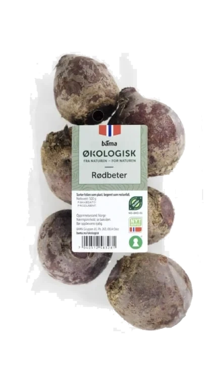 Rødbeter 500g Økologisk
