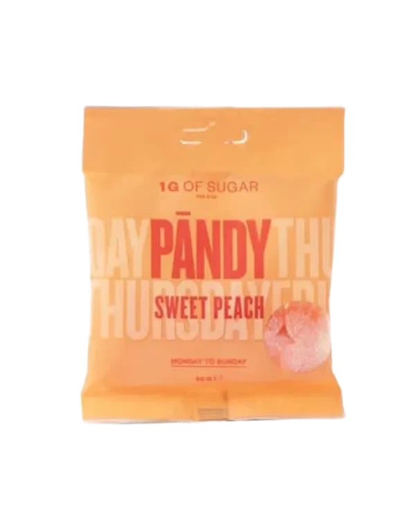 Sweet Peach u/Sukker 50g Pändy