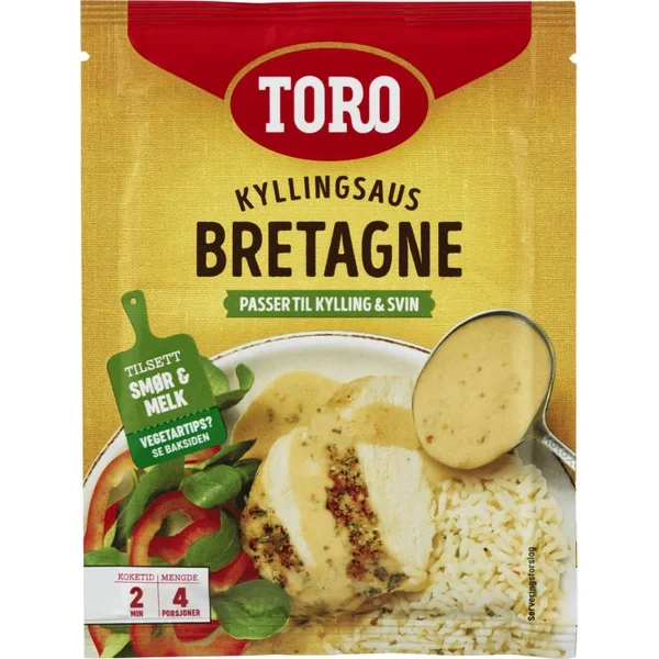 Bretagne Kylling Saus 27g Toro