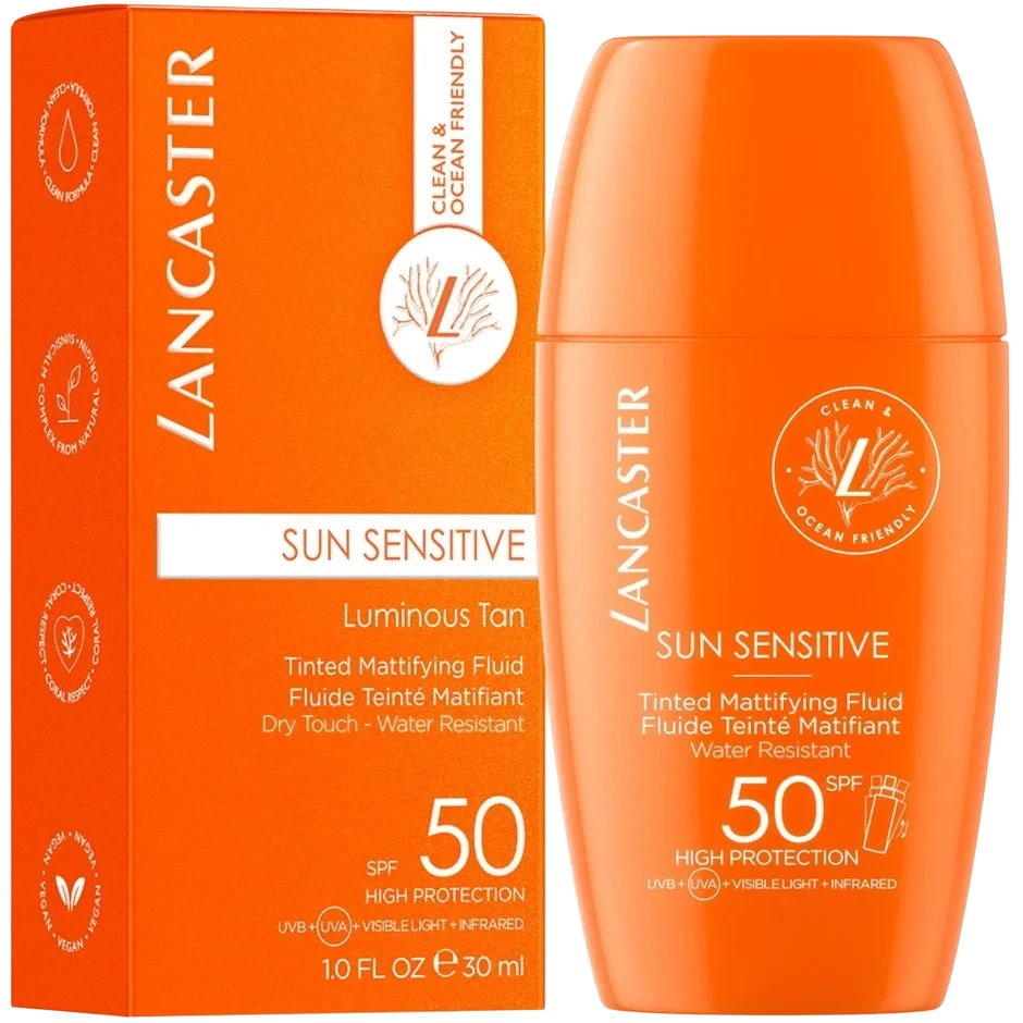 Lancaster Sun Sensitive Tinted Mattifying Fluid SPF50 High Protection 30 ml