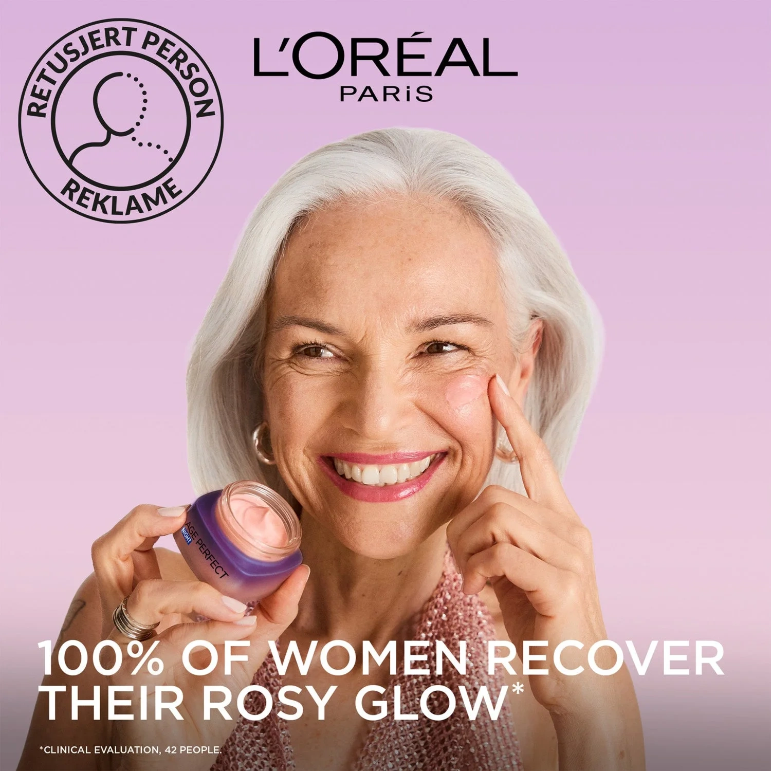 L'oréal Paris Age Perfect Rosy Glow Night Cream 50ml