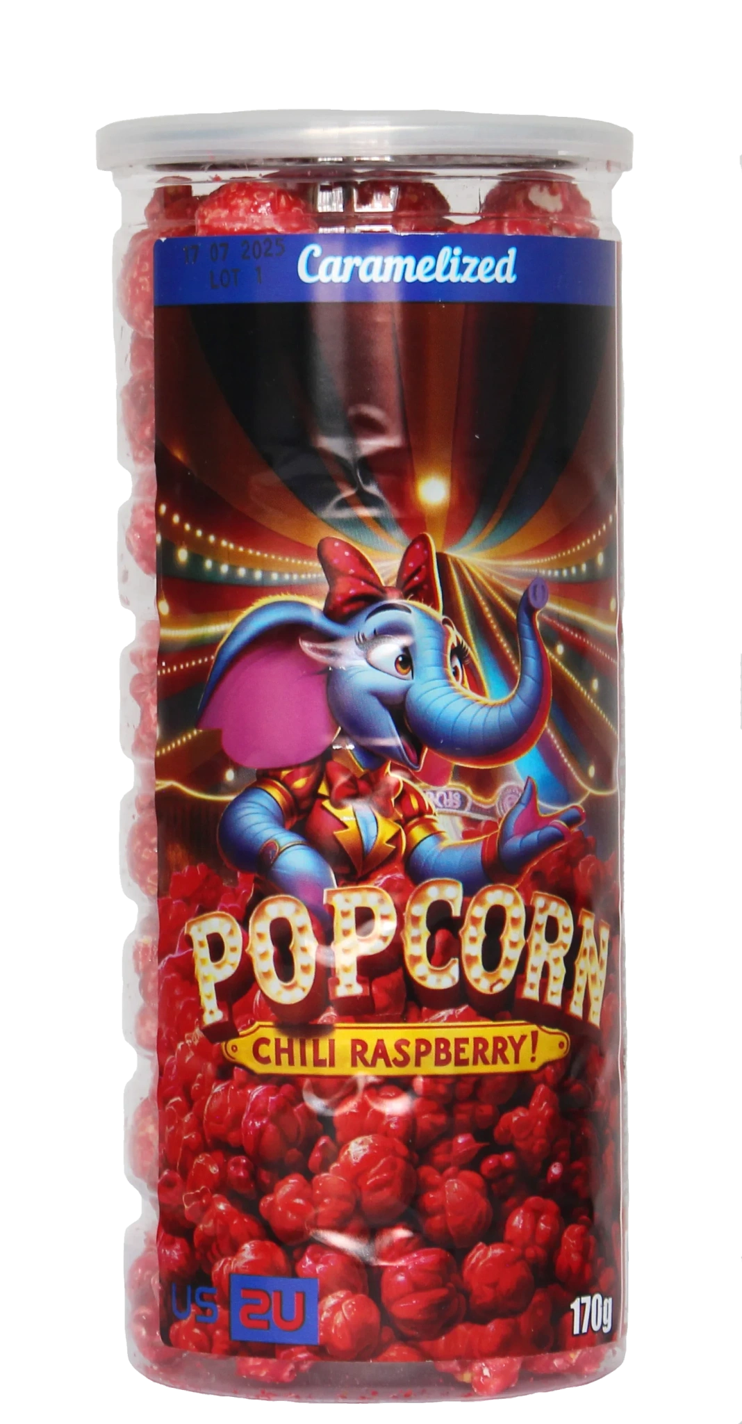 KaramellPopcorn Chili and Raspberry