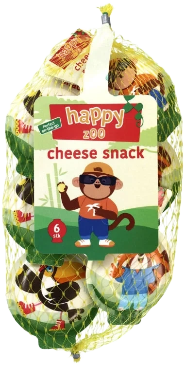 Cheese Snack 6x20g Happy Zoo