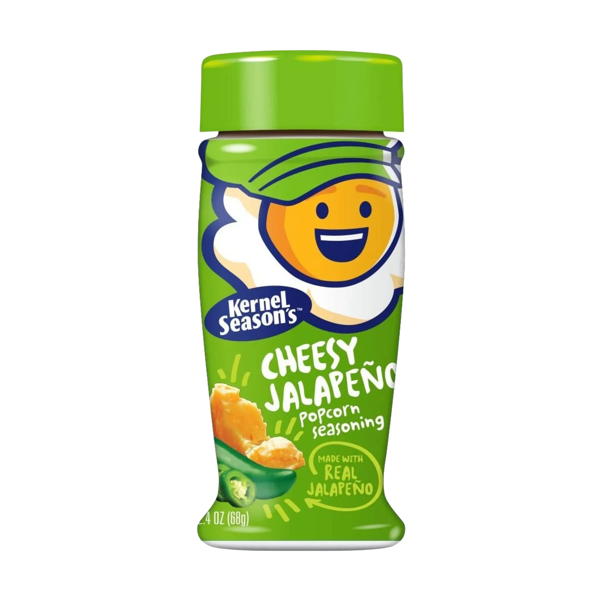 Kernel Popcornkrydder Cheesy Jalapeño 68 g