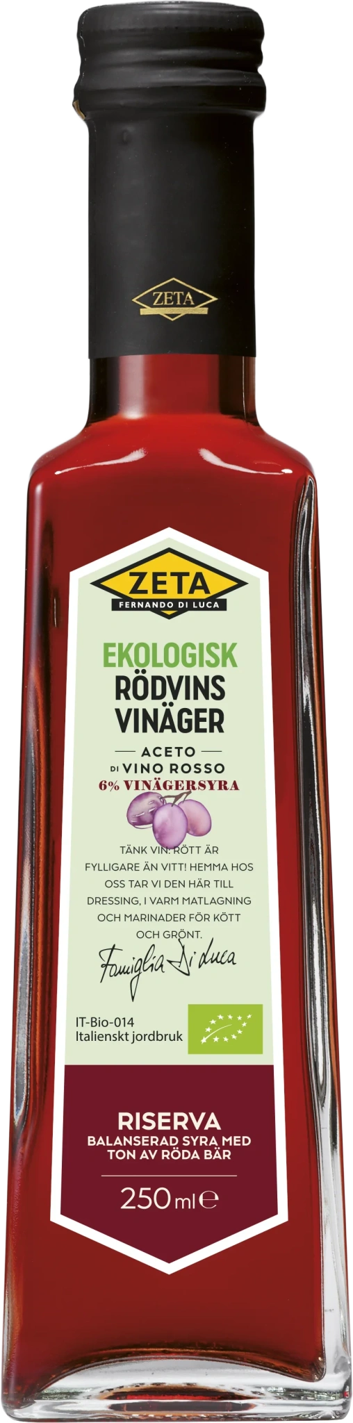 Rödvinsvinäger Ekologisk