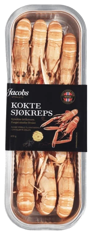 Sjøkreps Kokt 400g Jacobs Utvalgte