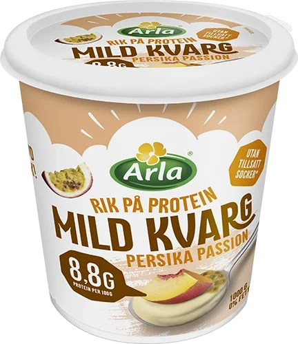 Mild kvarg persika / passion