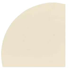 Duk d-cel ø240cm vanilje         5stk