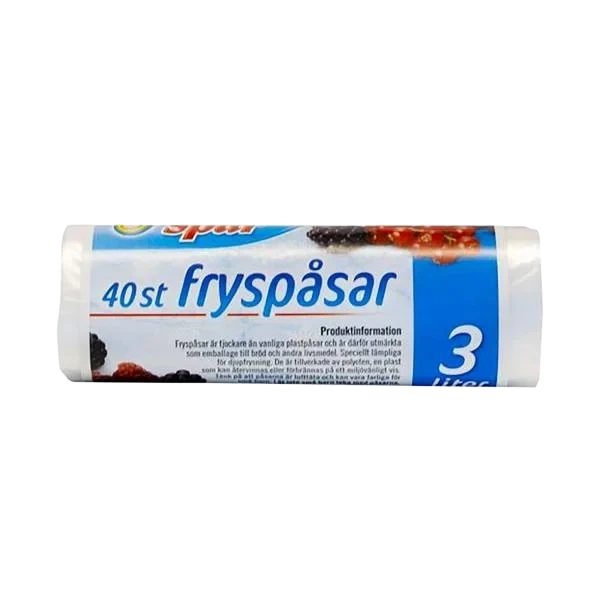 Fryseposer - 3 liter/40stk