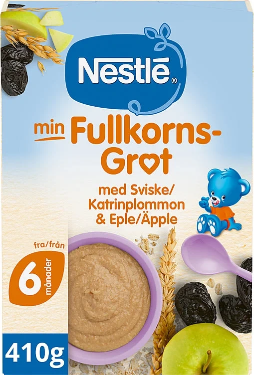 Min Fullkornsgrøt Sviske 410g