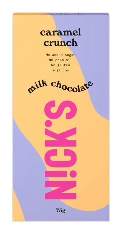 Nick's Milk Chocolate Caramel Crunch