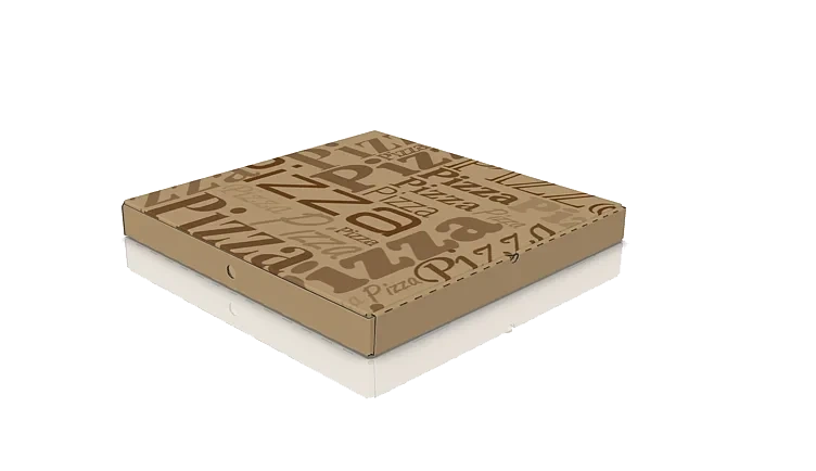 Pizzaeske brun/hvit klasse 24  41cm   stk