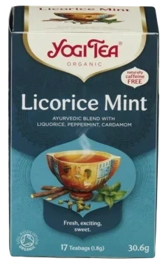 Te licorice mint økol. 17poser
