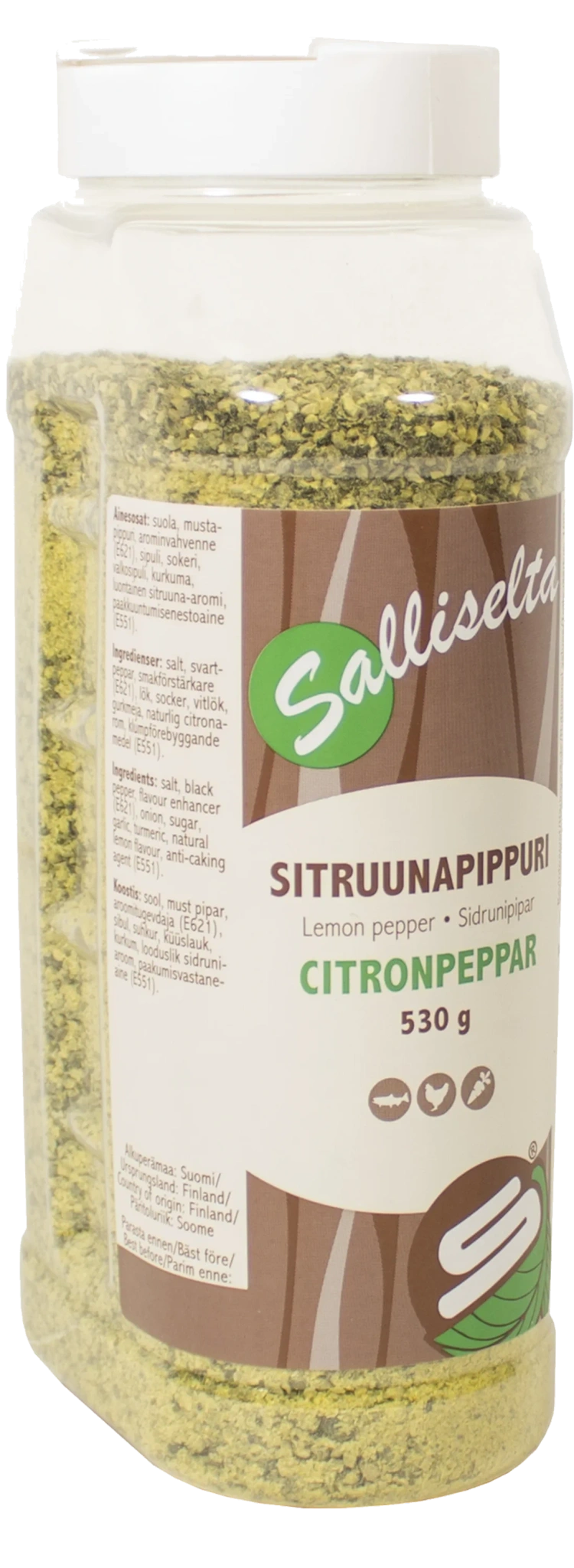 Citronpeppar 530g