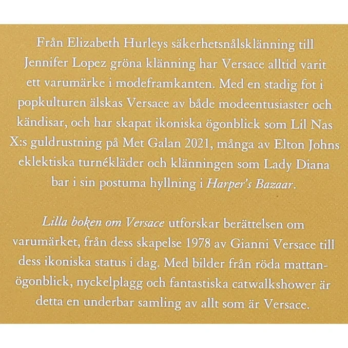 Bok: Lilla Boken Om Versace