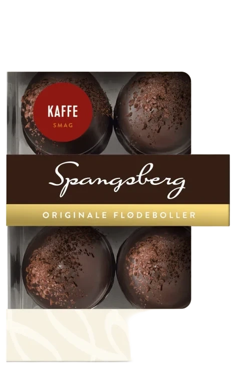 Flødeboller Kaffe 124g Spangsberg