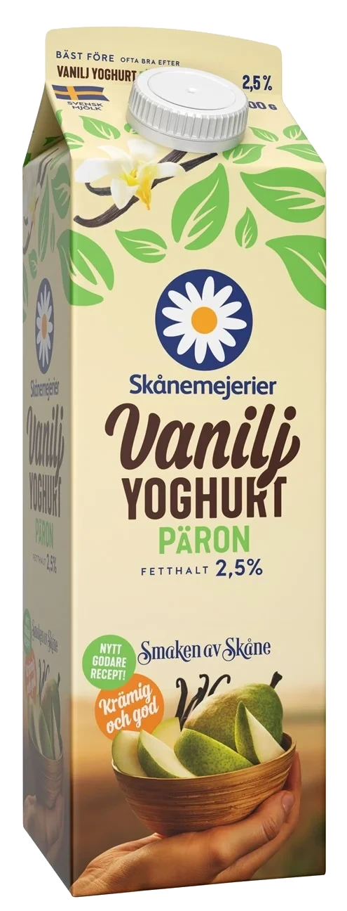 Vaniljyogh Päron