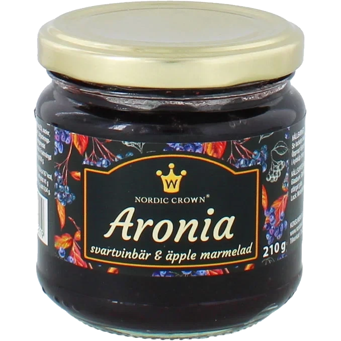 Marmelad Aronia, Svartvinbär & Äpple
