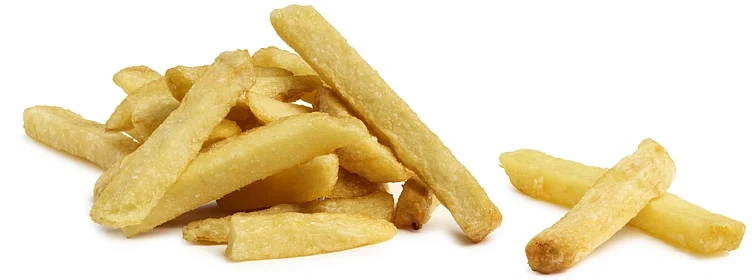 HOFF Coated fries glatt 10x10mm