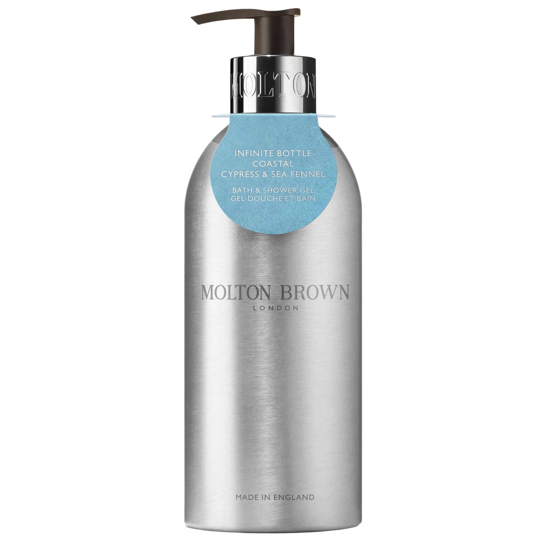 Molton Brown Coastal Cypress & Sea Fennel Bath & Shower Gel Infinite Bottle 400 ml
