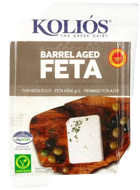 Gresk Feta Fatlagret 200g Kolios