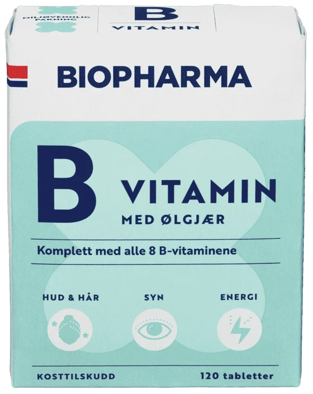 Biopharma Vitamin B 120 tabletter