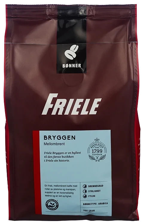 Friele bryggen mellombrent  500g