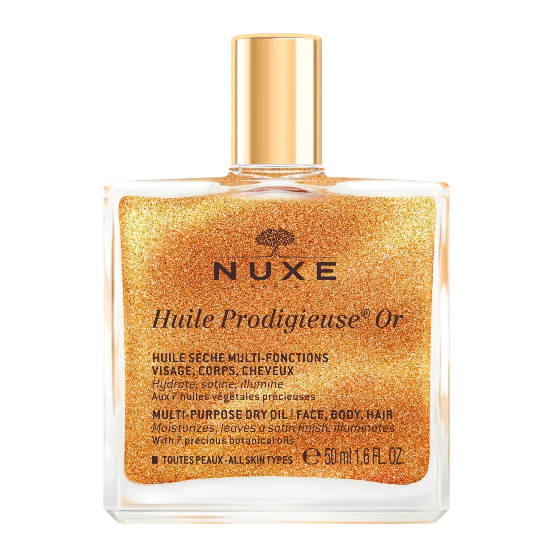 Nuxe Huile Prodigieuse Dry Oil Golden Shimmer 50 ml