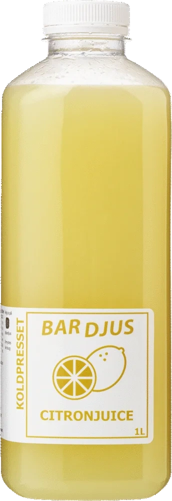 BAR DJUS Frossen Koldpresset Citronjuice