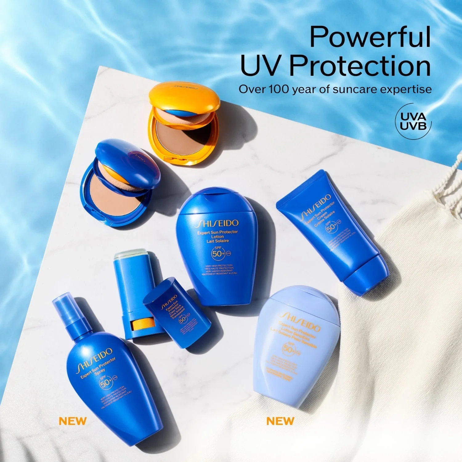 Shiseido Global Suncare Suncare Lotion Sensitive SPF 50