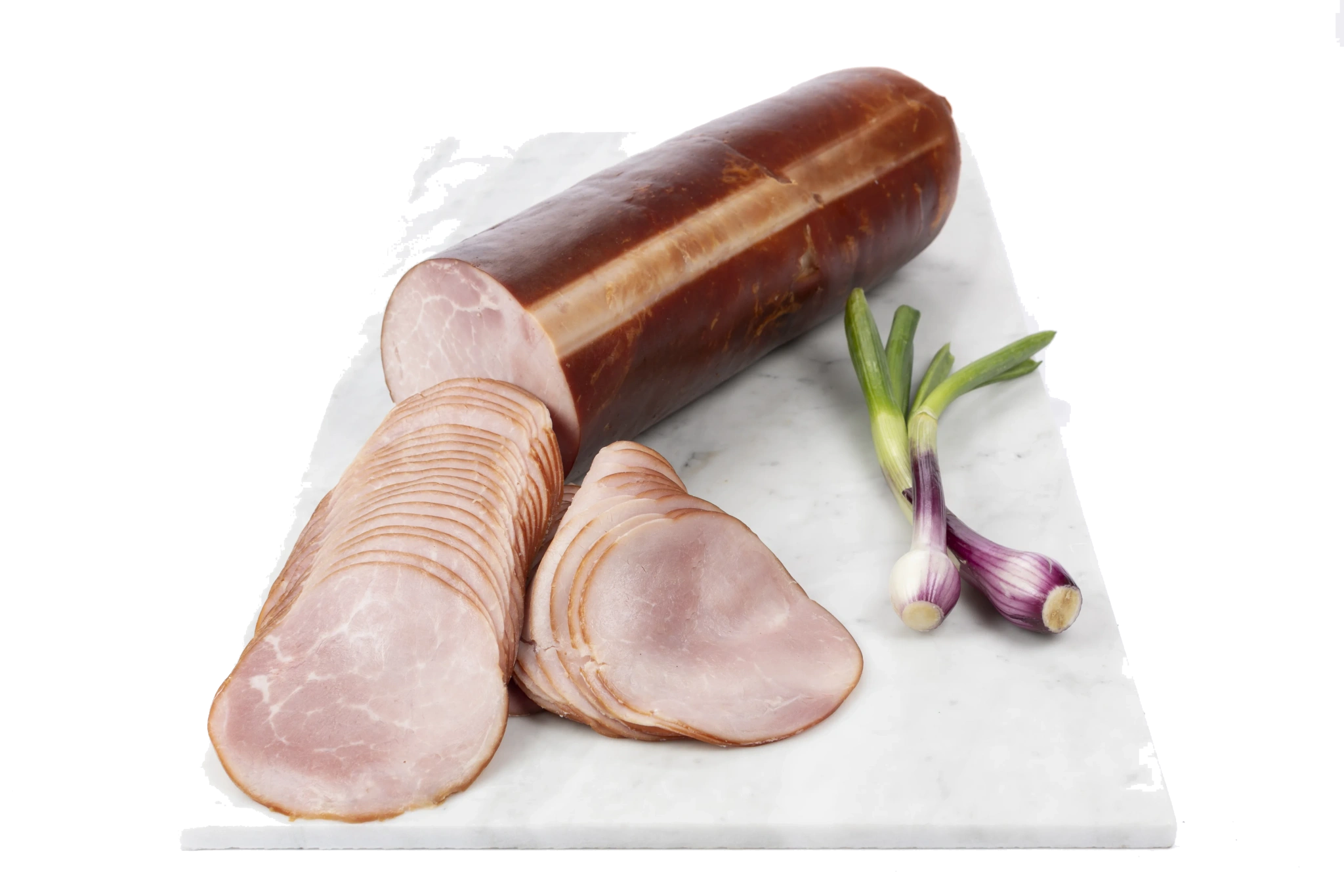 Rökt skinka skivad