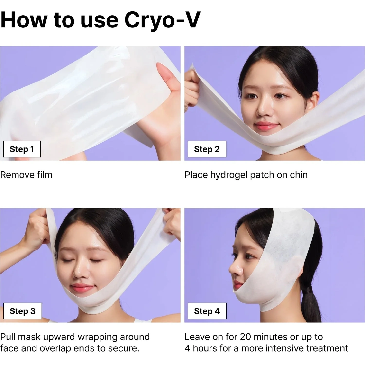 Dr.Jart+ Cryo V-Sculpt Jawline Lifting Mask