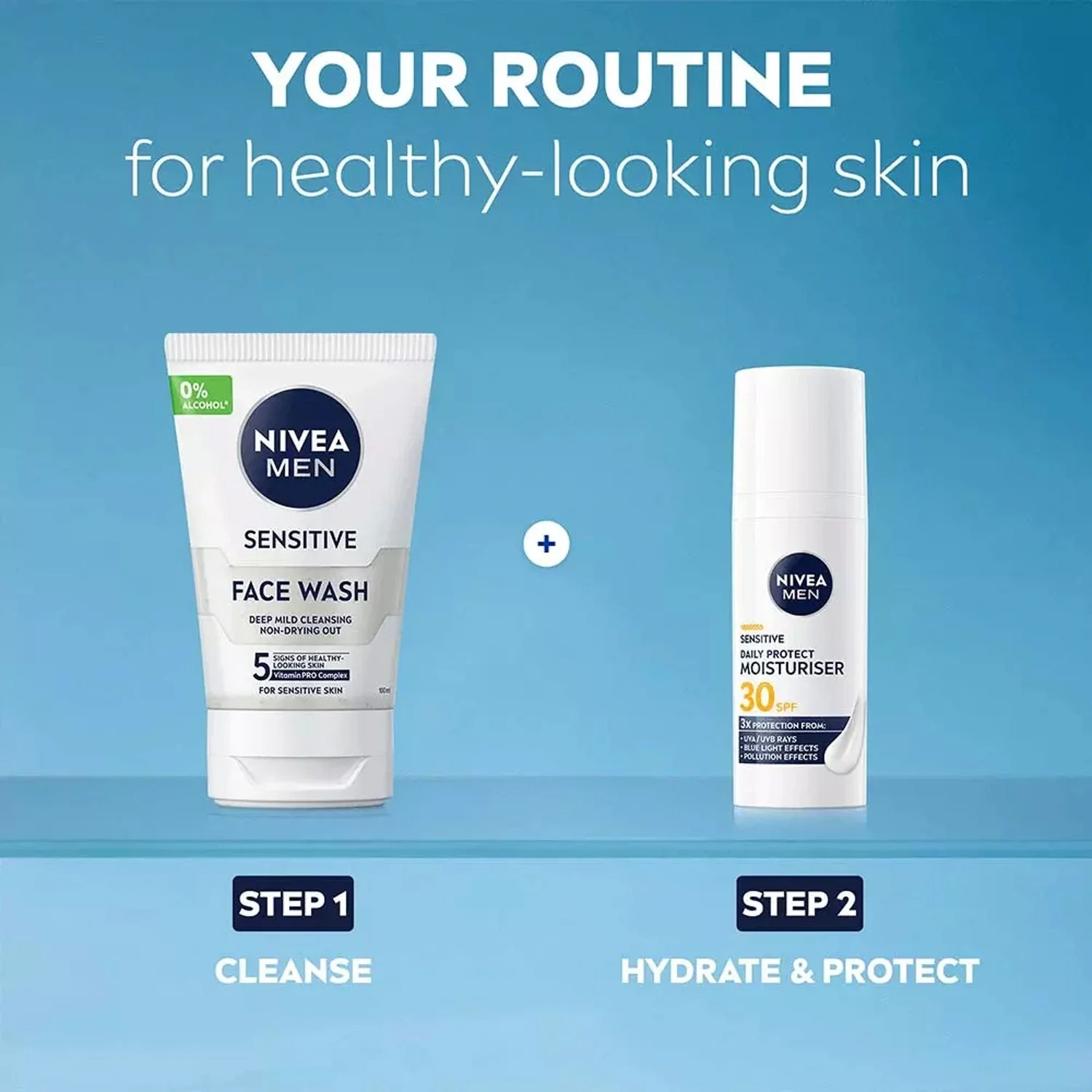 NIVEA Sensitive Daily Protect Moisturiser SPF30