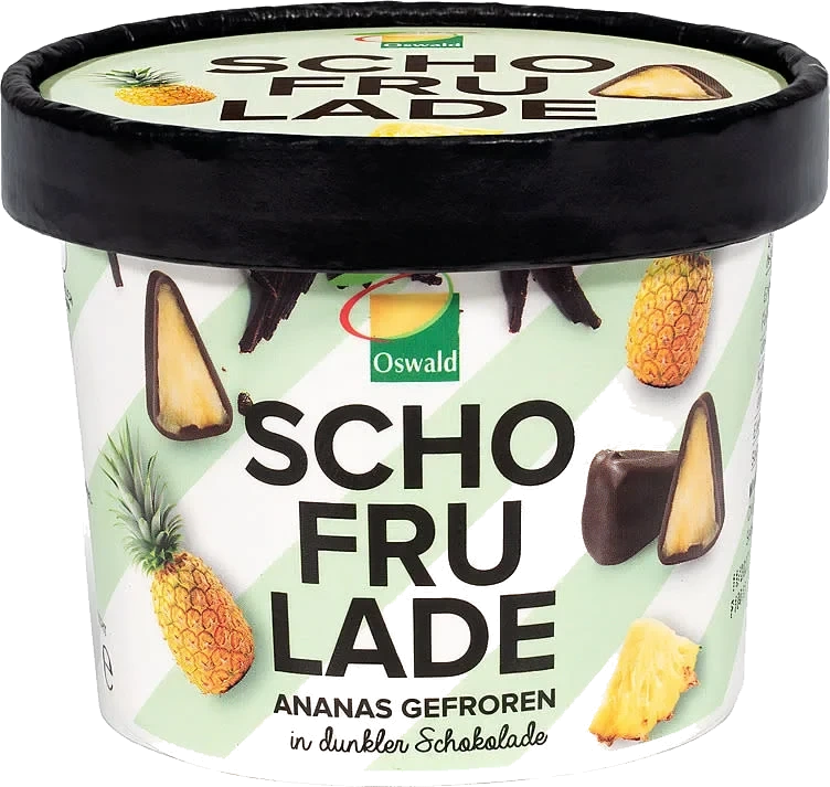 Pineapple Dark Choc 130g Schofrulade