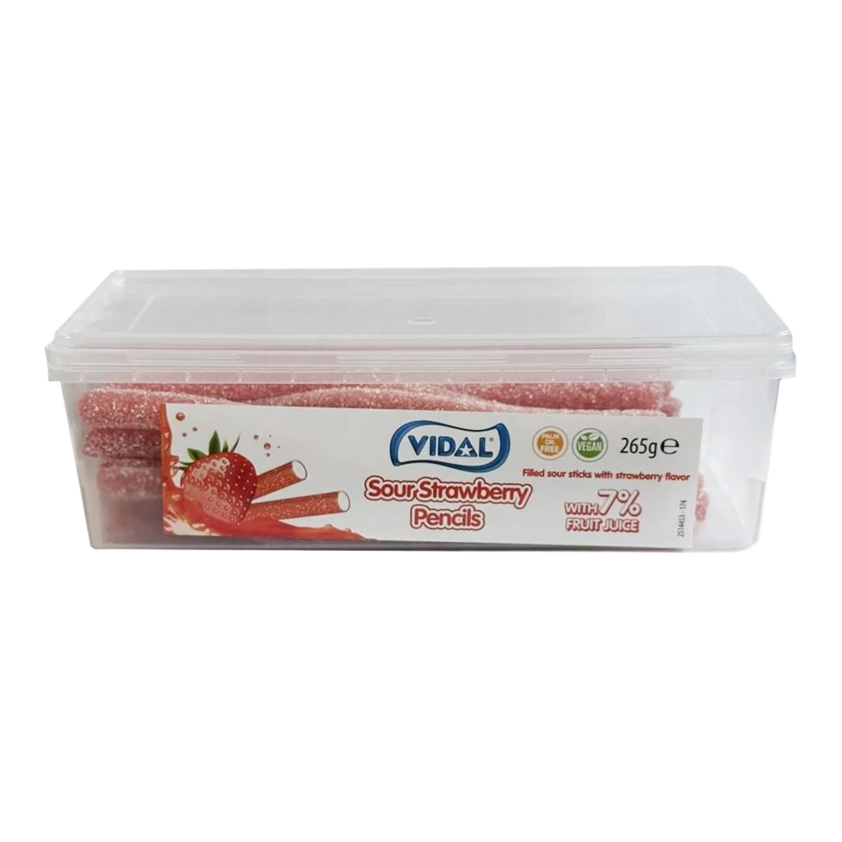 Sour Strawberry Pencils