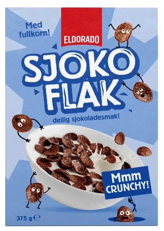 Sjokoflak Frokostblanding 375g Eldorado