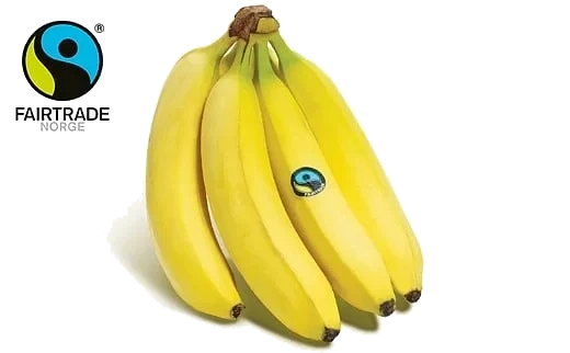 Bananer fairtrade/økol.       kg