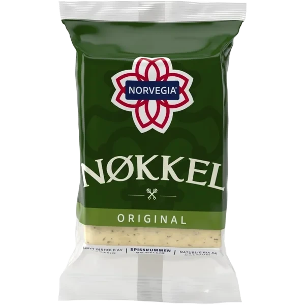Norvegia Nøkkelost Skorpefri Ca423g