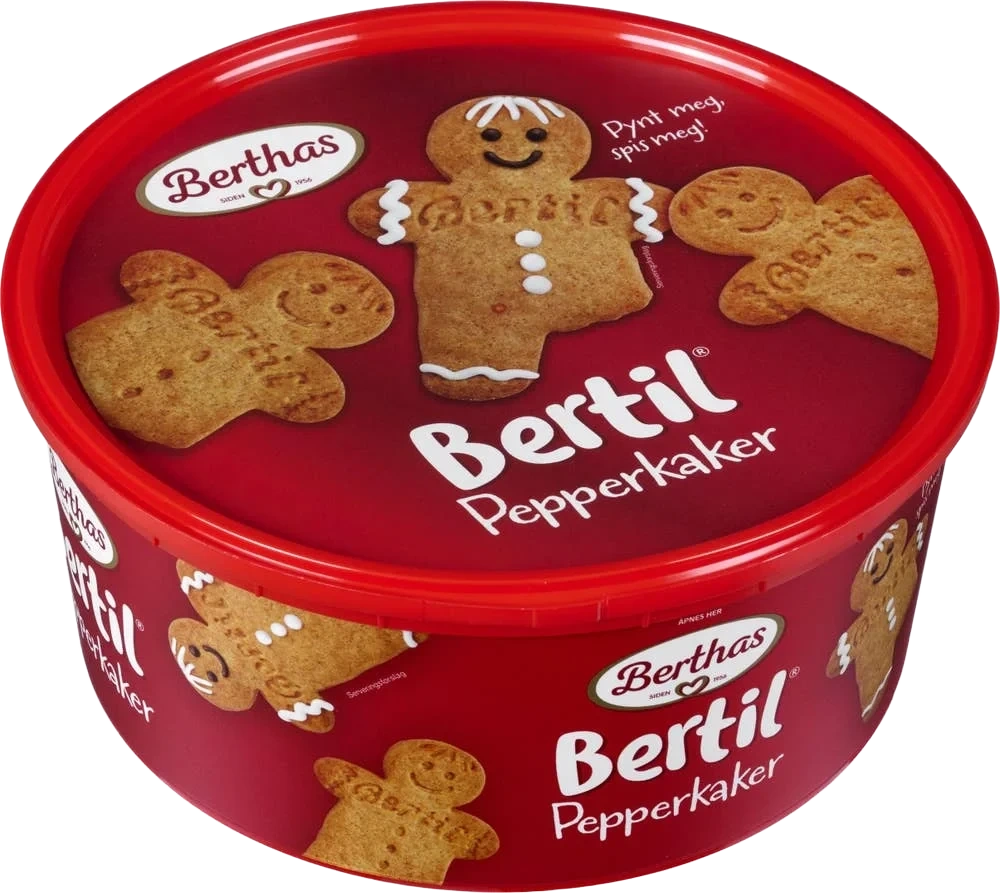 Berthas Bertil pepperkaker