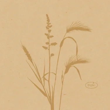 Serviett Dunisoft 20cm Meadow Natural