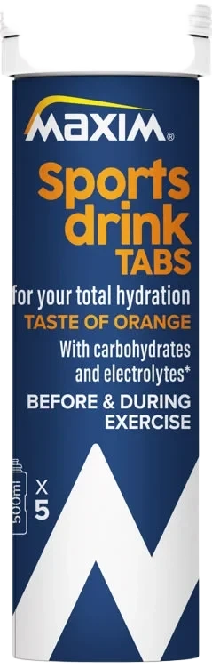 Maxim Brusetablett Total Hydration Orange 100g