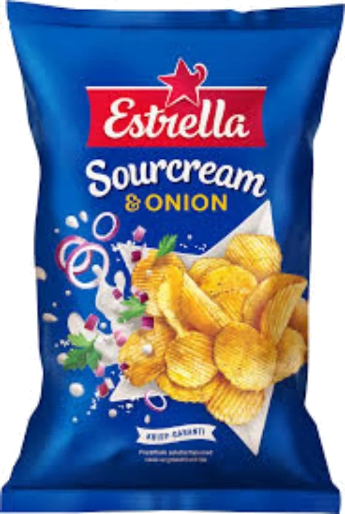 Estrella Sour & Onion Chips 175g
