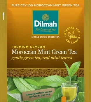 Moroccan Mint Green Tea, Etisk Produsert Te, 100 Stk, Dilmah