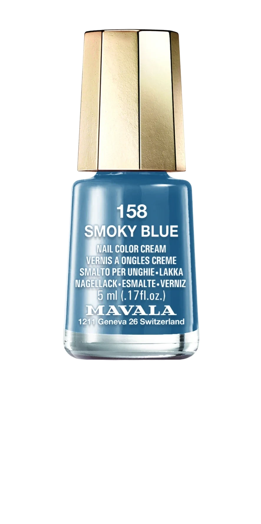 Mavala Mini Nail Polish 158 Smoky Blue